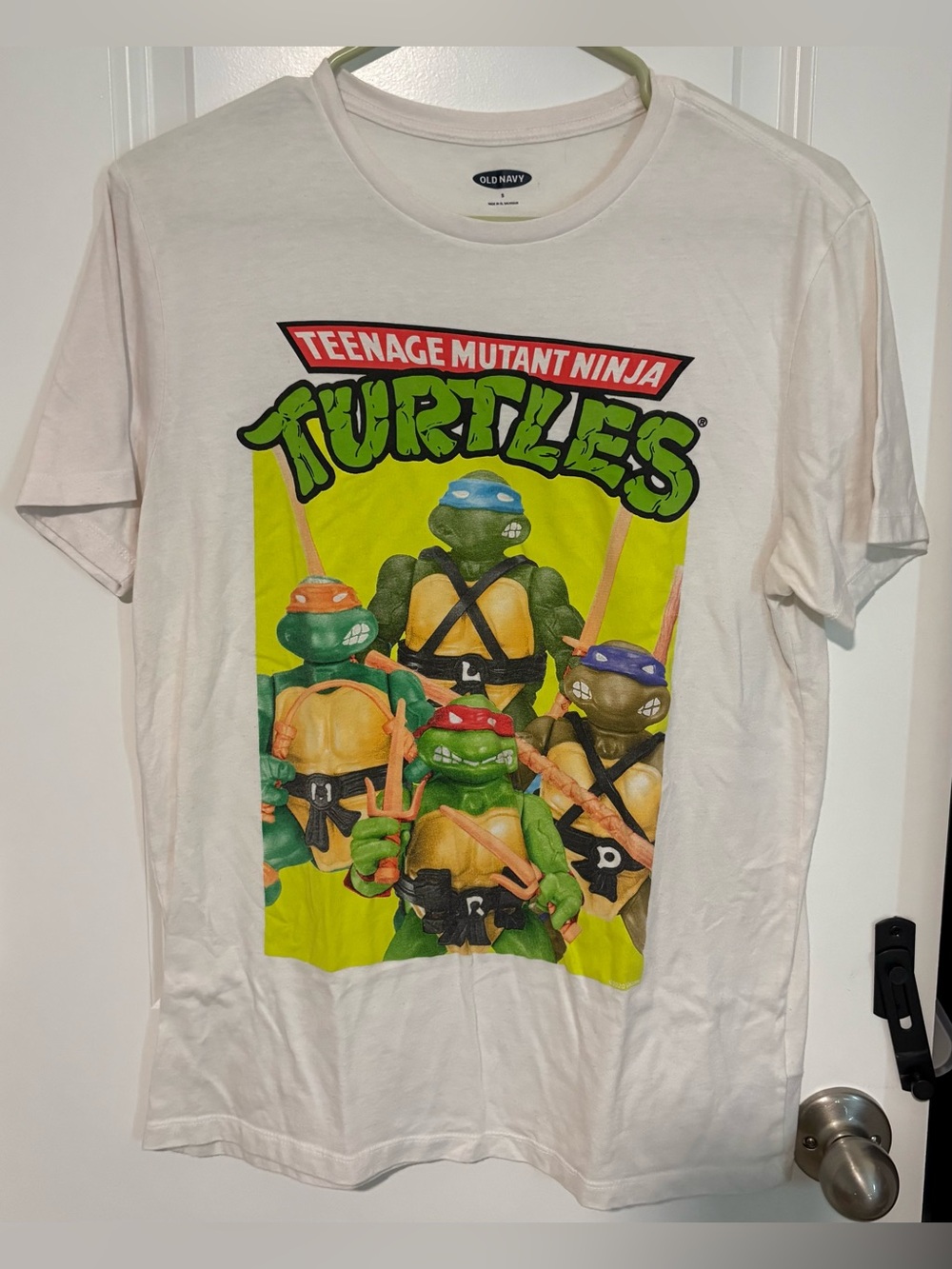 ⭐️2 for $20⭐️ Old Navy White Teenage Mutant Ninja Turtles Graphic Tee